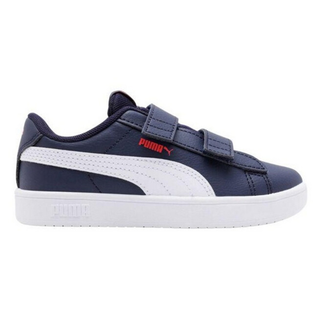 Puma Kinderen/kinderen rickie classic v ps ecologisch leren trainers UTPP6244_navyblue large