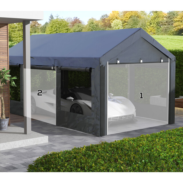 4goodz Garagetent en partytent 300x600 4 ramen en deuren - 3245599 large