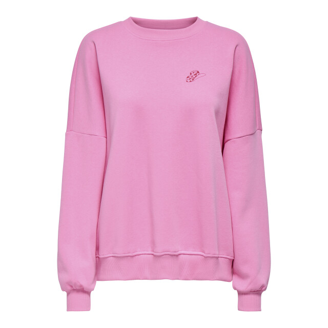 Only Onlstina l/s lovely o-neck box swt 15357086 large