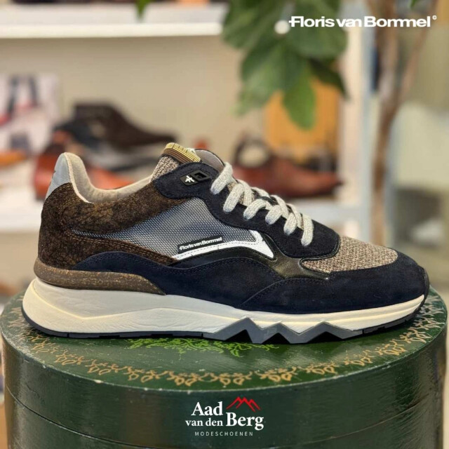 Floris van Bommel De Zager 05.25 Sneakers Blauw De Zager 05.25 large
