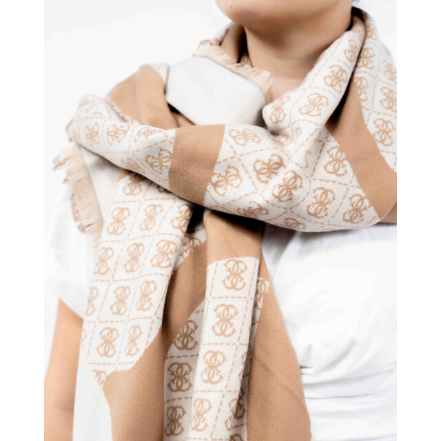 Guess Jacquard kefiah sjaal 135x135 61623 large