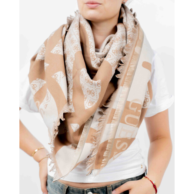 Guess Jacquard kefiah sjaal 135x135 61623 large
