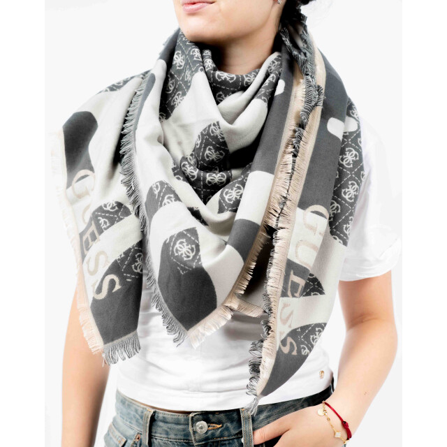 Guess Jacquard kefiah sjaal 135x135 61624 large