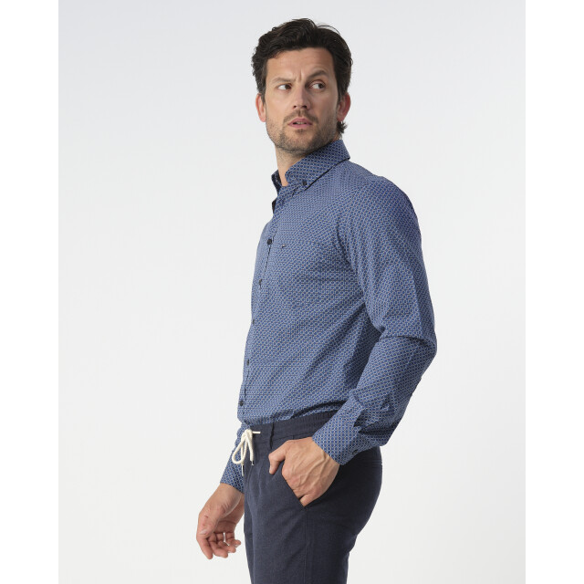 Campbell casual overhemd met lange mouwen 099198-001-XXL large