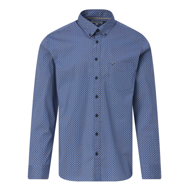 Campbell casual overhemd met lange mouwen 099198-001-XXL large