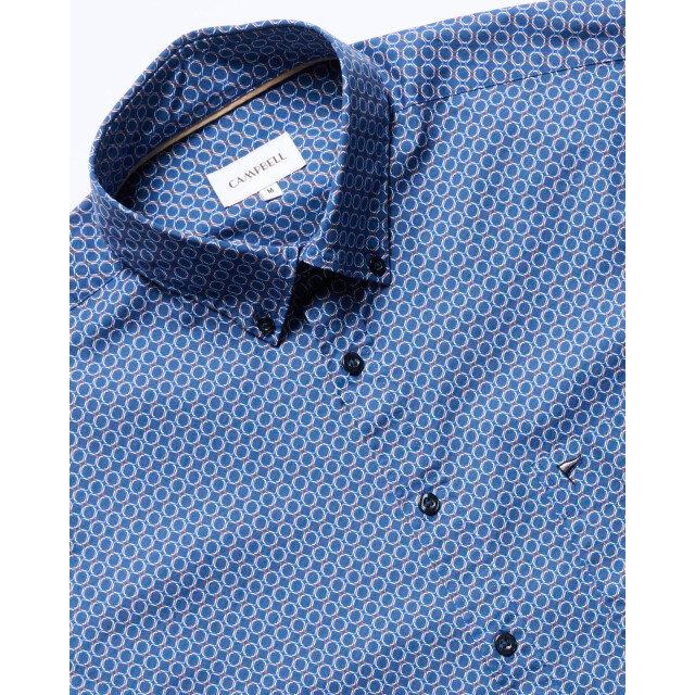 Campbell casual overhemd met lange mouwen 099198-001-XXL large