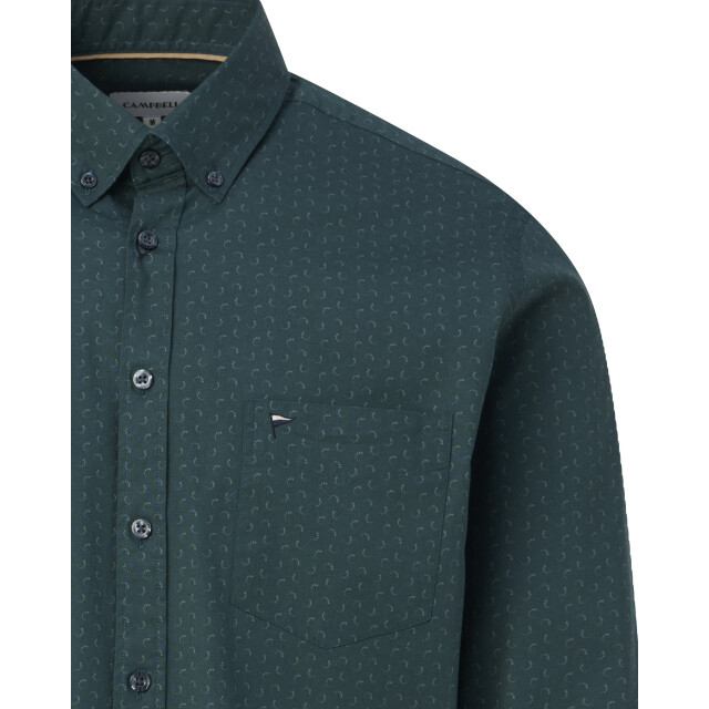 Campbell casual overhemd met lange mouwen 099201-002-XXL large