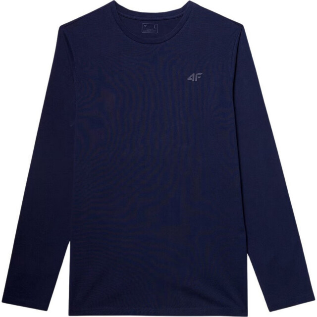 4F Heren wmm00tlonm375 t-shirt met lange mouwen UTPP938_navyblue large