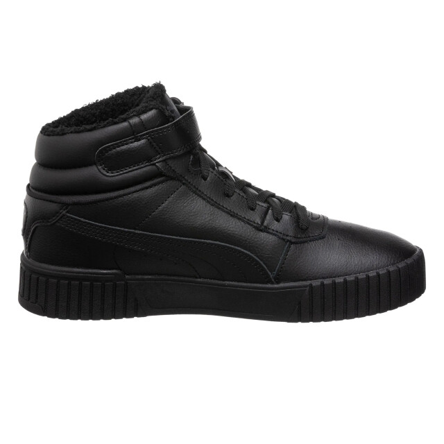 Puma Dames carina 2.0 ecologisch leren mid cut trainers UTPP6776_black large
