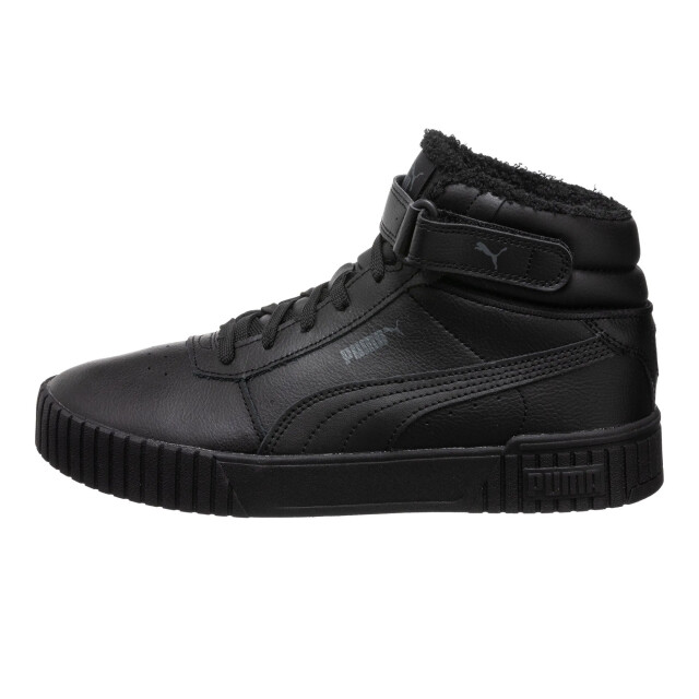 Puma Dames carina 2.0 ecologisch leren mid cut trainers UTPP6776_black large