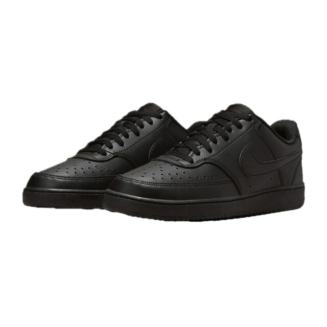 Nike Heren court vision synthetisch leren trainers UTPP998_black large