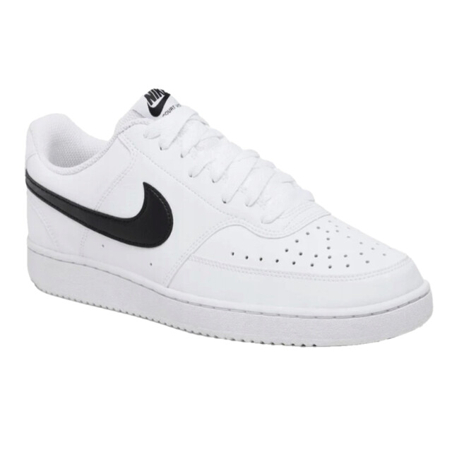 Nike Heren court vision synthetisch leren trainers UTPP998_white large