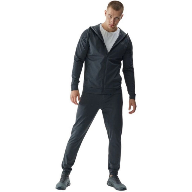 4F Heren waw24tfswm403 hoodie met volledige rits UTPP5548_black large