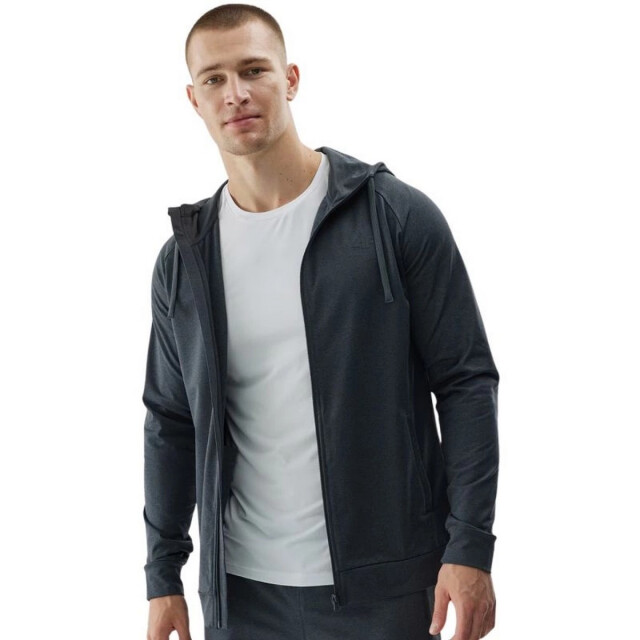4F Heren waw24tfswm403 hoodie met volledige rits UTPP5548_black large