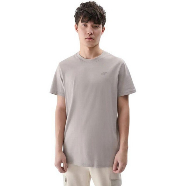 4F Heren wss25ttshm2074 t-shirt UTPP6327_grey large