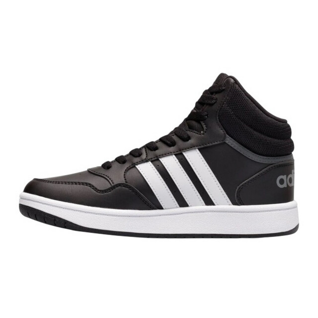 Adidas Kinder/kids hoops 3.0 mid cut trainers UTPP5022_blackwhite large