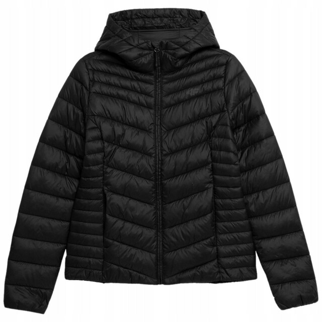 4F Dames ss23tdjaf095 donzen jas UTPP5404_black large