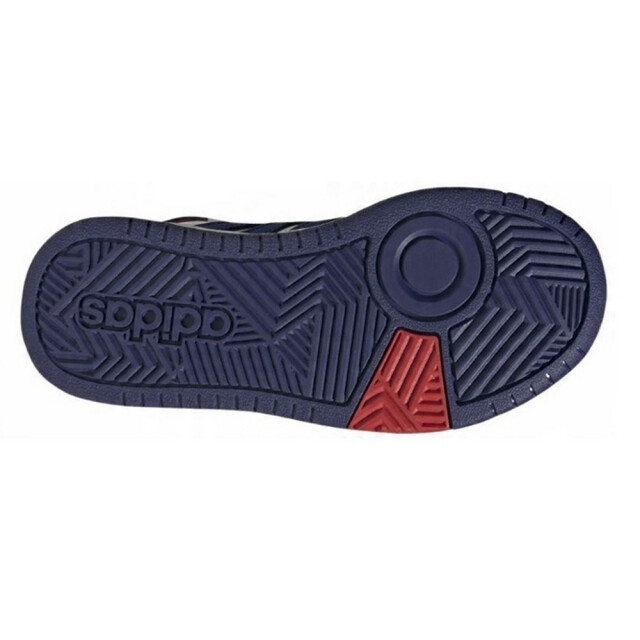 Adidas Kinder/kids hoops 3.0 mid cut trainers UTPP5022_whiteblue large