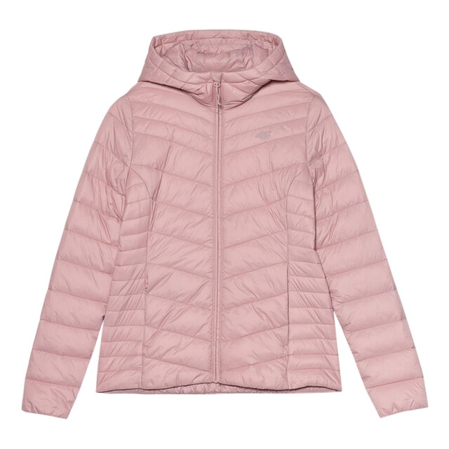 4F Dames ss23tdjaf095 donzen jas UTPP5404_pink large
