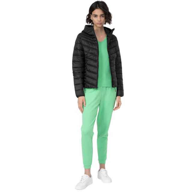 4F Dames ss23tdjaf095 donzen jas UTPP5404_black large