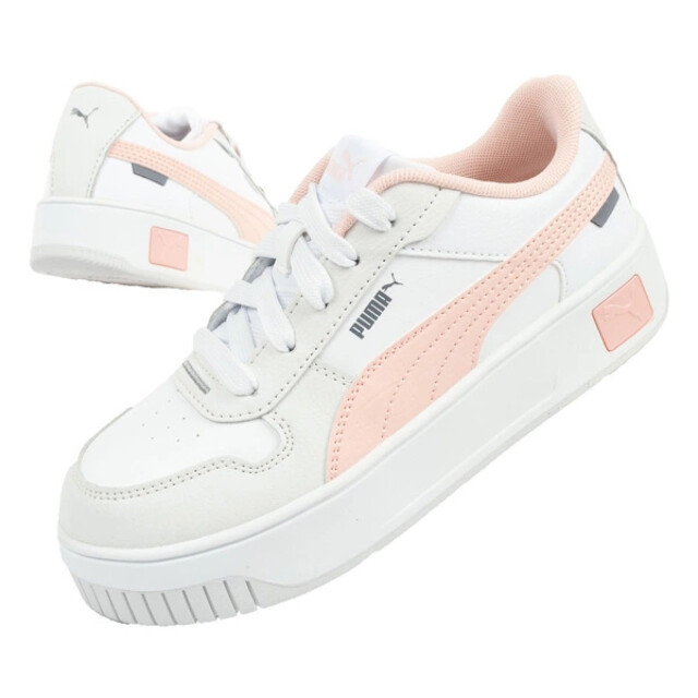 Puma Kinderen/kinderen carina leren trainers UTPP4118_whitepink large