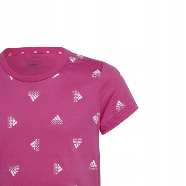 Adidas Kinderen/kinderen bluv logo t-shirt UTPP4940_pink large