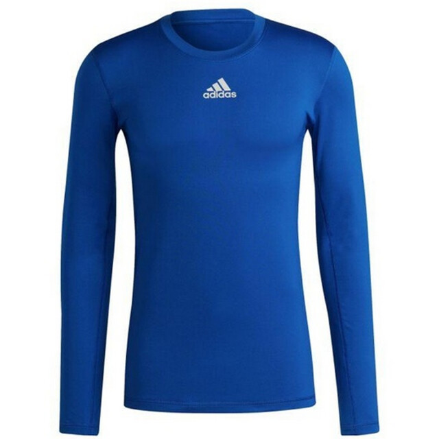 Adidas Heren tech-fit t-shirt met lange mouwen UTPP4274_blue large