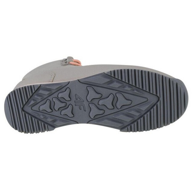 4F Kinder/kinder synthetisch leren hooggesneden winterlaarzen UTPP3629_grey large