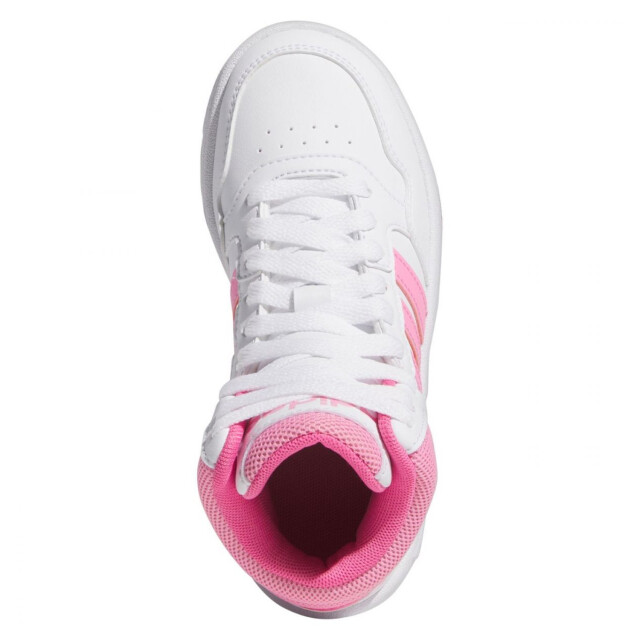 Adidas Kinder/kids hoops 3.0 mid cut trainers UTPP5145_whitepink large