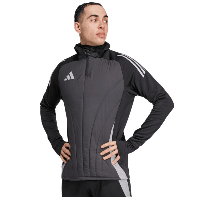 Adidas Heren tiro 24 competition quarter zip winter sweatshirt UTPP5471_black large