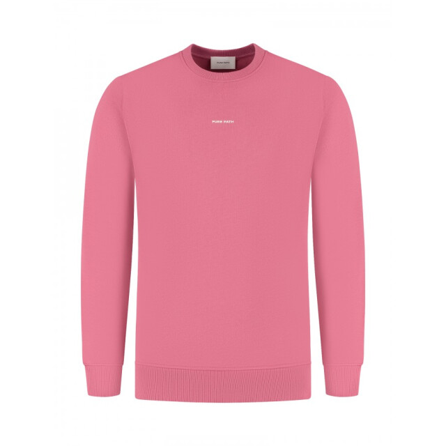 Pure Path 25030310 24 heren -regular fit crewneck sweater -  p 24/25030310 large