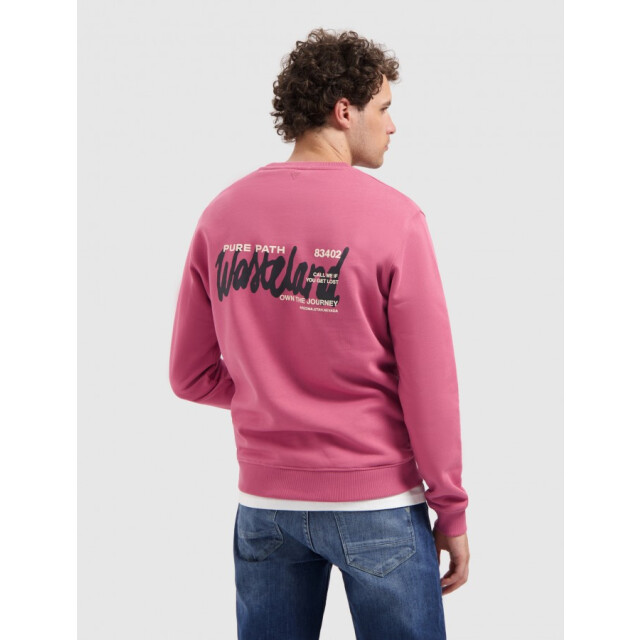 Pure Path 25030310 24 heren -regular fit crewneck sweater -  p 24/25030310 large