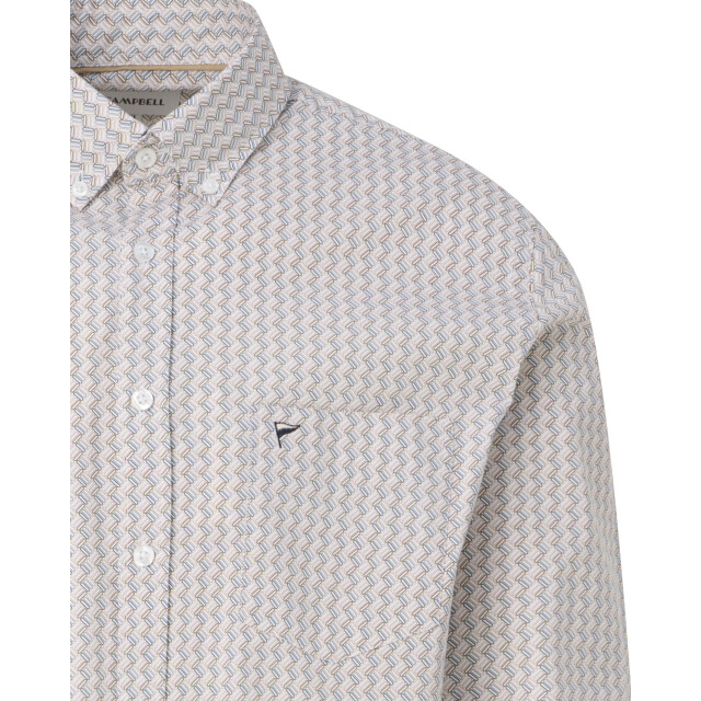 Campbell Casual overhemd 099202-002-M large