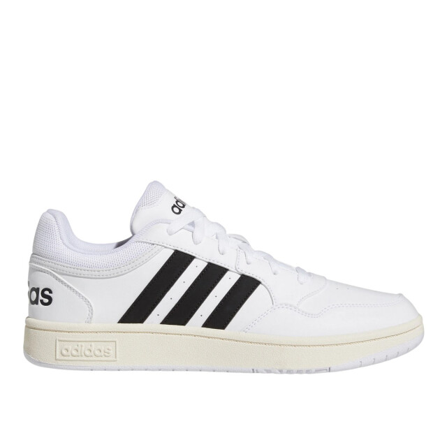 Adidas Heren hoops 3.0 classic suede paneel laag sportschoenen UTPP6666_white large