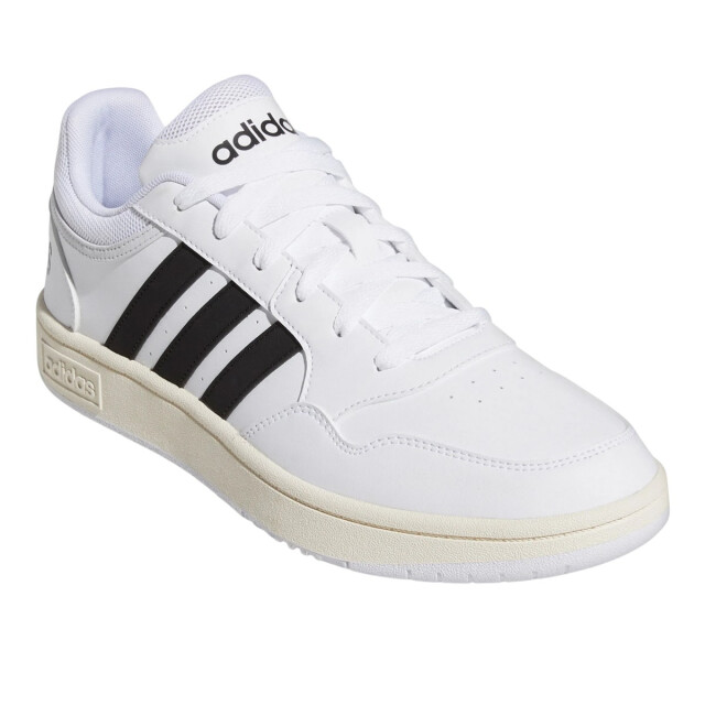 Adidas Heren hoops 3.0 classic suede paneel laag sportschoenen UTPP6666_white large