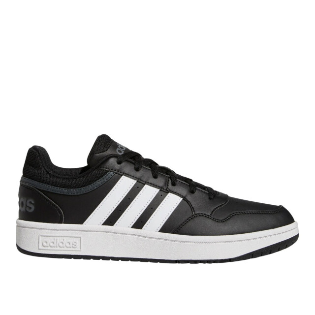 Adidas Heren hoops 3.0 classic suede paneel laag sportschoenen UTPP6666_black large