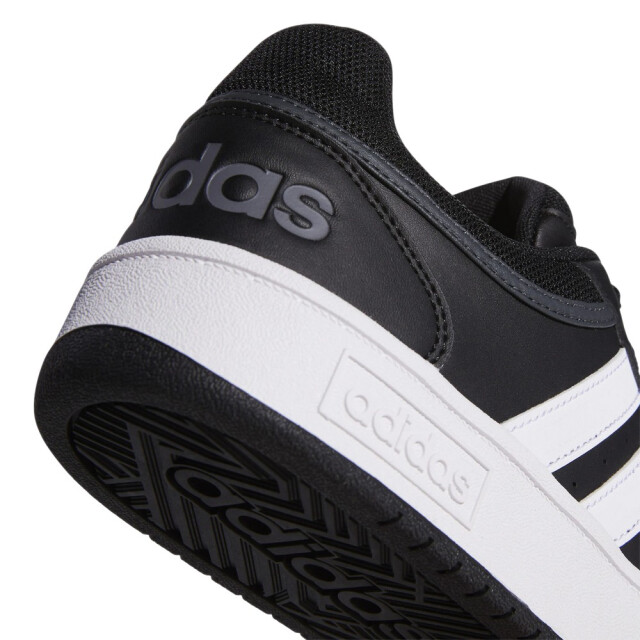Adidas Heren hoops 3.0 classic suede paneel laag sportschoenen UTPP6666_black large