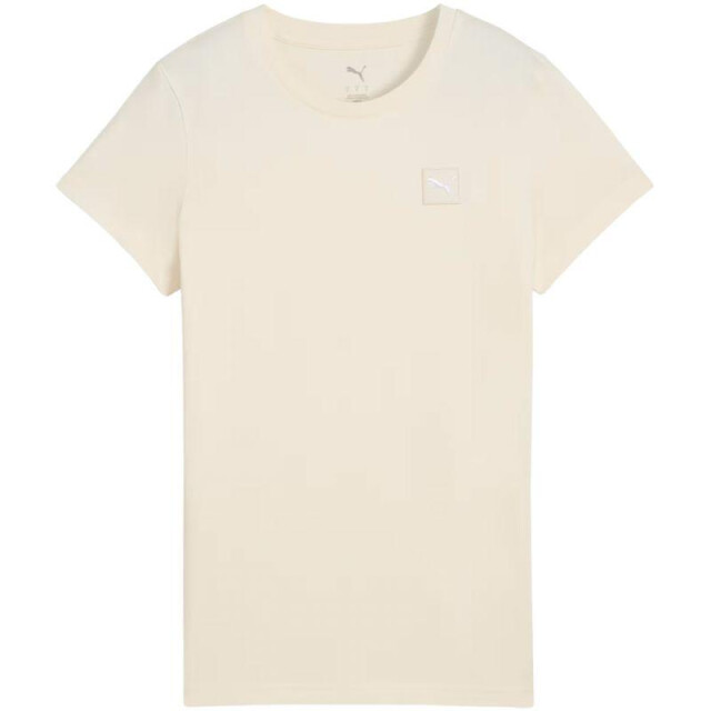 Puma Dames ess elevated t-shirt UTPP5409_beige large