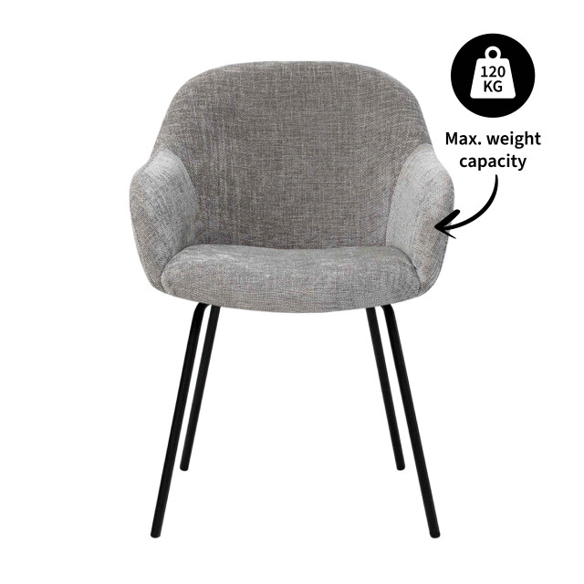 Kick Collection Kick eetkamerstoel arda - 3245736 large