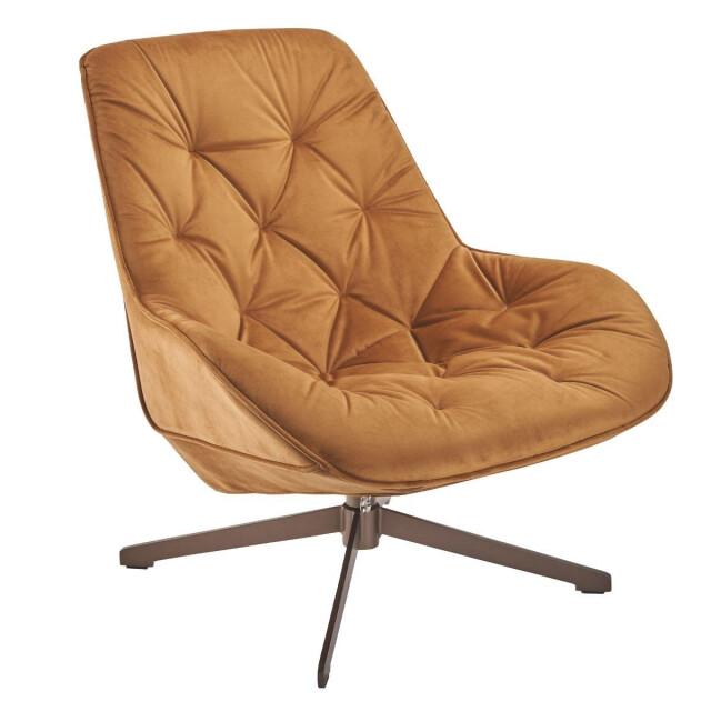 Signature James fluwelen draaibare fauteuil 2931762 large