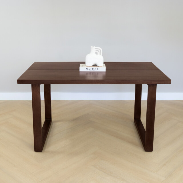 Lewis & Loft Eettafel lore rechthoek fsc® 140 cm walnoot 3245707 large