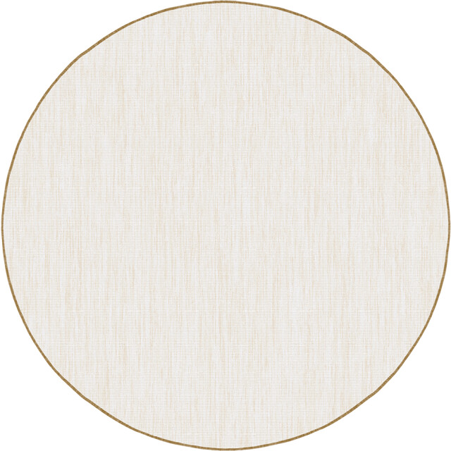 Muratap Brussels uni buitenkleed – rond effen indoor & outdoor vloerkleed – tuinkleed, 3239517 large
