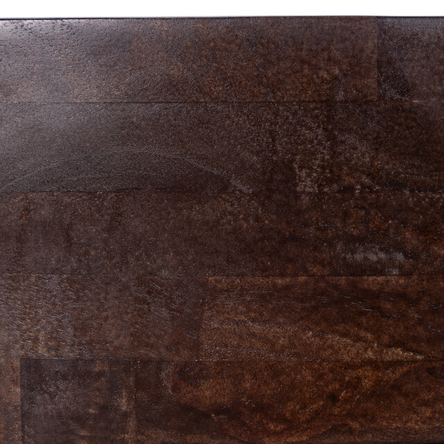 Lewis & Loft Salontafel luus fsc® mangohout ⌀80 walnoot 3245702 large