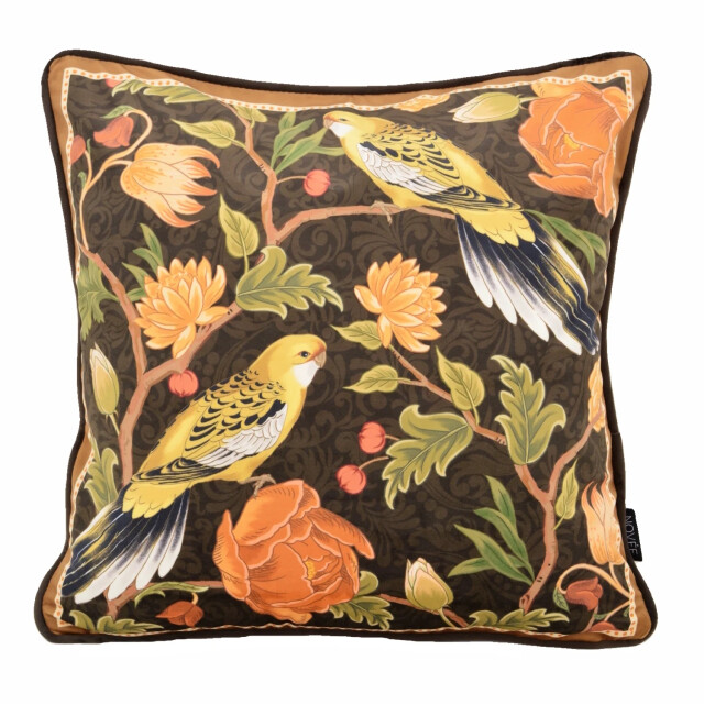 NOVÉE Sierkussen velvet iris bird | 45 x 45 cm | velvet/polyester 3236920 large