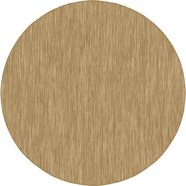 Muratap Brussels uni buitenkleed – rond effen indoor & outdoor vloerkleed – tuinkleed, 3239517 large
