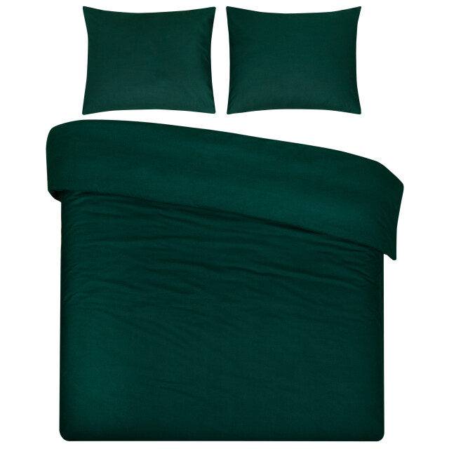 DoubleDry Dekbedovertrek 100% natuurlijk katoen tweepersoons 200x200/220 cm + 3016623 large