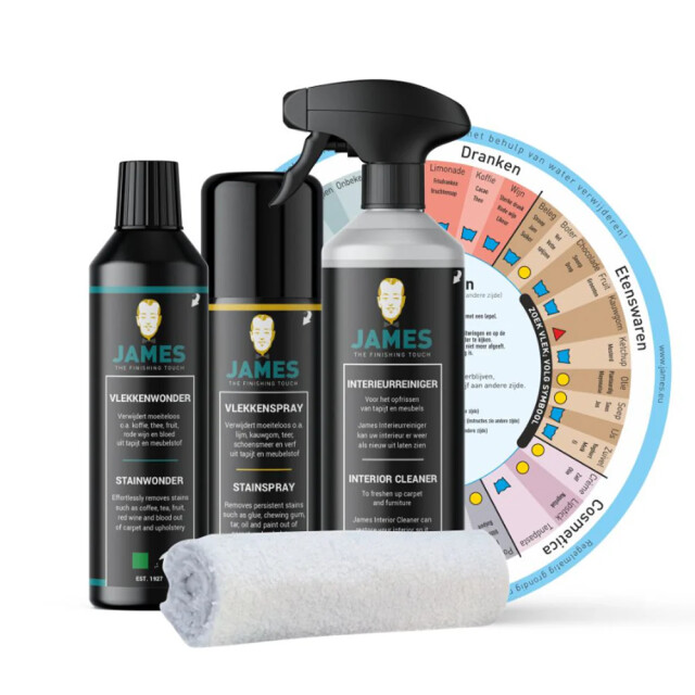 James Vloerkleed schoonmaakset- set textiel 3176418 large