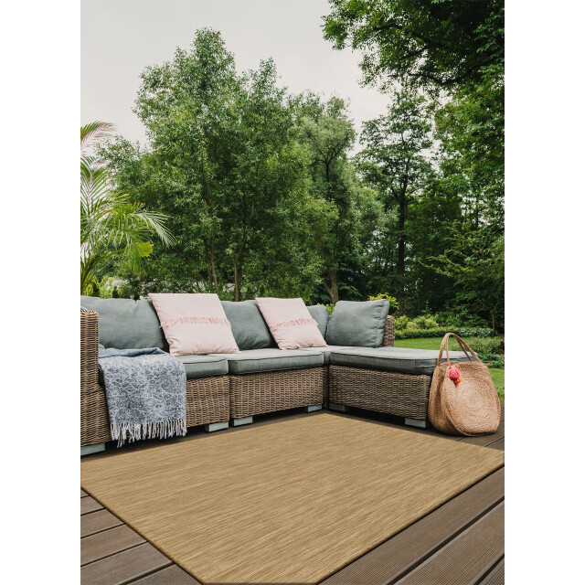 Muratap Brussels uni buitenkleed – effen indoor & outdoor vloerkleed – tuinkleed, 3239535 large