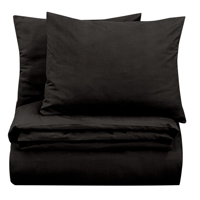 DoubleDry Dekbedovertrek 100% natuurlijk katoen eenpersoons 140x200/220 cm + 1 2826050 large