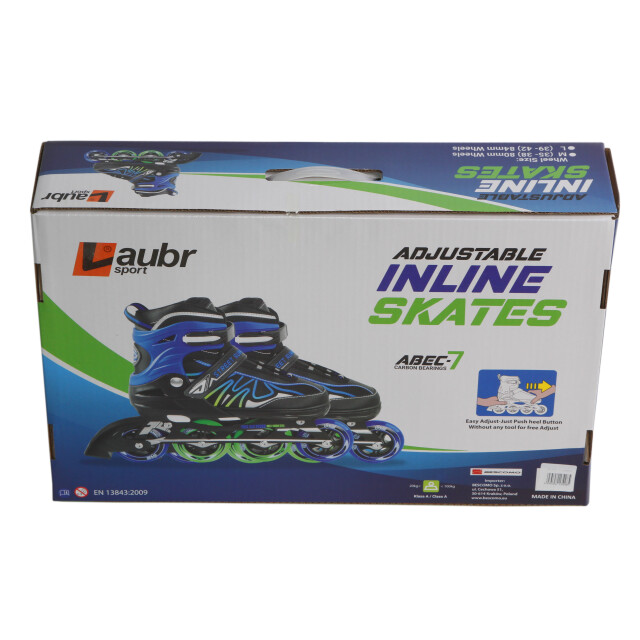 Laubr Streetrunner skeelers maat 35-38 abec 7 zwart//groen 3198724 large